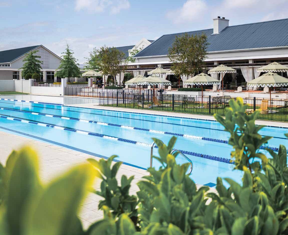 The 50 metre outdoor pool